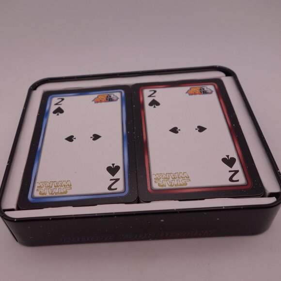 Disney Parks Star Wars Duel Deck of Playing Cards Set with Collectible Tin - Picture 3 of 16